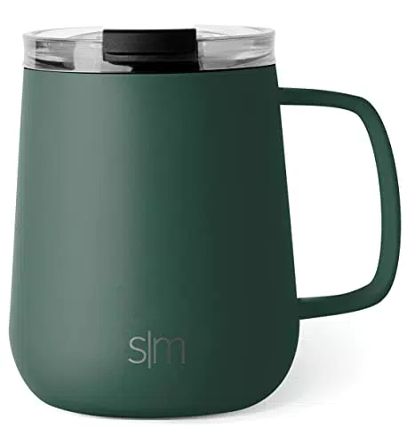 Simple Modern Travel Coffee Mug with Lid and Handle