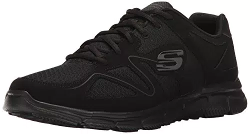 Skechers Skechers Satisfaction 58350-bbkcarpe da Ginnastica Basse Uomo