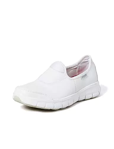 Skechers Sure Track, Mocassini Donna, White Light Clouds