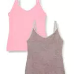 sloggi GO Shirt 01 C2P, Canottiera, Donna, Multicolore