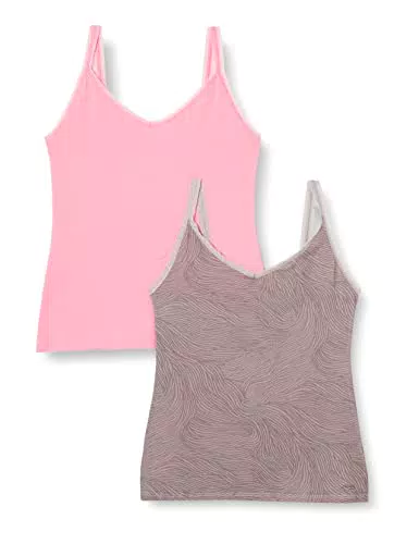 sloggi GO Shirt 01 C2P, Canottiera, Donna, Multicolore