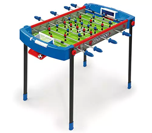 Smoby- Calcetto Challenger, 7600620200, +6 Anni, Colore Blu/Rosso