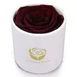 Sunia Roses Stabilizzata, Rosa Regalo per Lei Scatola di 1 Rose vere Rosa Eterna di Lunga Durata Rosa Fatta a Mano per Fidanzata Madre Moglie San Valentino Natale Festa della Mamma