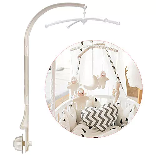 Supporto Giostrina Lettino, 73x33cm Mobile Giostrina Culla Neonato