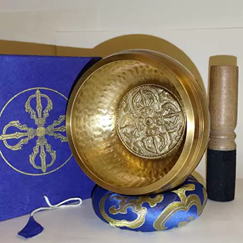 TARORO Campana Tibetana Armonica ~ 7 Metalli, Ø12cm