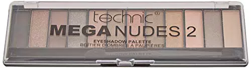 Technic Mega Nudes 2 - Palette di ombretti dalla consistenza compatta