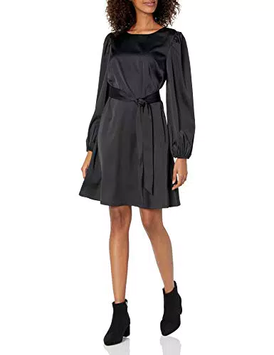 The Drop, Vestito da Donna, Elasticizzato in Seta con Cintura