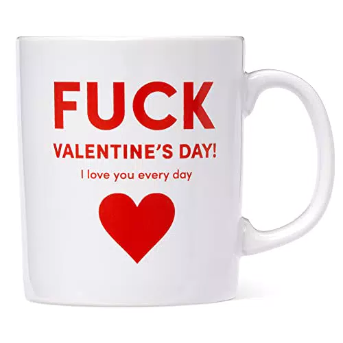 THE TWIDDLERS Tazza di San Valentino - Design Particolare con Messaggio Love
