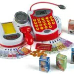 Theo Klein 9373 - Registratore Di Cassa Supermercato Con Accessori