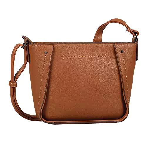 TOM TAILOR Jacky, Cross Bag M Donna, Cognac