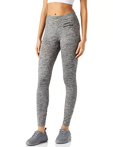 Tommy Hilfiger Skinny Text Flock Print Legging Pantaloni