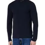Tommy Hilfiger T-Shirt con Logo Tommy LS, Desert Sky