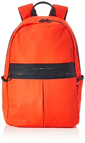 Tommy Hilfiger Zaini Th Horizon, Uomo, Arancione Acido