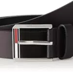 Tommy Jeans Cintura Uomo TJM Essential Leather 3.5 in Pelle