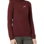 Tommy Jeans Tjw Signature-Dolcevita a Coste Pullover
