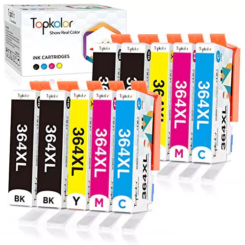 Topkolor Cartucce d'inchiostro 
 Compatibile per HP 364 XL 364XL