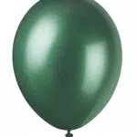 Unique- Palloncini in Lattice, Evergreen, 30 cm, 80084