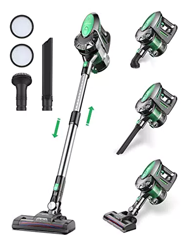 Vactidy Aspirapolvere Senza Fili, Blitz V8 20kpa Scopa Elettrica Senza Fili e Senza Sacco