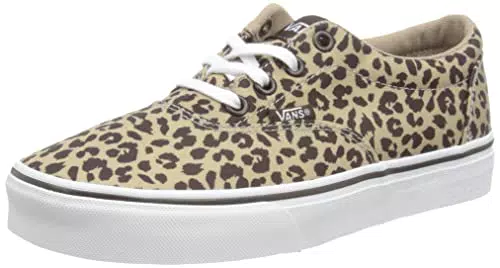 Vans Doheny, Sneaker, Donna, Satin Leopard Brown/White