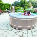 Vasca idromassaggio gonfiabile, con certificazione TÜV