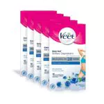 Veet Strisce Depilatorie Ascelle e Bikini per Pelli Sensibili