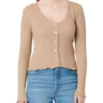 Vero Moda Vmanita LS V-Neck Cardigan Jrs Ga Noos Maglia a Maniche Lunghe