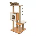 Vesper 52045 Mobile per Gatti V-High Base Noce