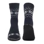 Vihir Calzini Slipper Nonslip Lavorati a Maglia, Blu