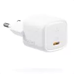 VOLTME Caricatore USB C 30W Bianca, Caricatore Rapido GaN Compatibile con iPhone 14/14 Plus/14 Pro/14 Pro Max/13