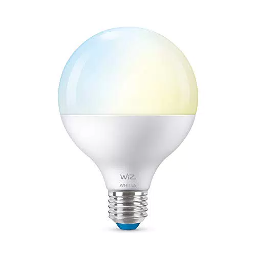 WiZ Lampadina Smart Wi-Fi, Luce Bianca da Calda a Fredda Dimmerabile