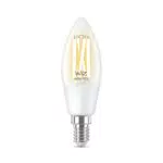 WiZ Lampadina Smart WiFi, Luce Dimmerabile, candela, E14