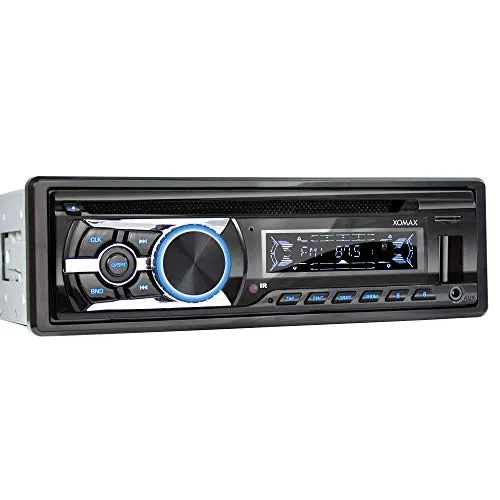 XOMAX XM-CDB623 Autoradio con Lettore CD I Bluetooth Vivavoce I USB 1 DIN