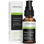 YEOUTH Acido Ialuronico Plus Siero Viso con Vitamina C