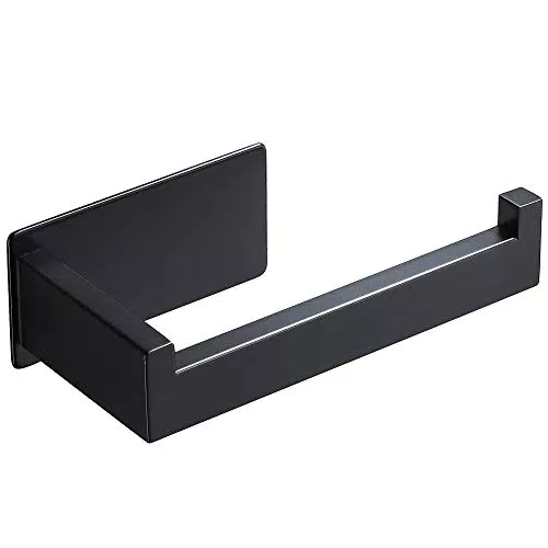 ZUNTO Porta Carta Igienica Acciaio Inox Portarotolo Carta Igienica Adesivo Porta Rotolo Carta Igienica per Bagno e Toilette