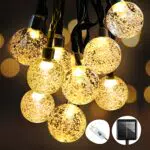 50 LED Catena Luminosa Esterno Solare, 8 Modalità & 8M Luci Solari Esterno