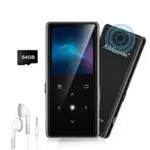 64GB Lettore MP3 con Bluetooth 5.2, AiMoonsa Lettore Musicale con Altoparlante HD Integrato