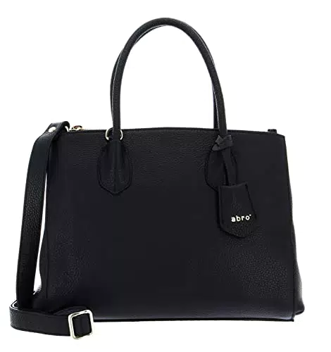 Abro, Borsa a mano BUSY medium Donna, nero/oro, M