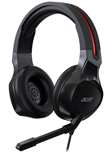 Acer Nitro Gaming, Cuffie Gaming, con Cavo jack 3.5 mm