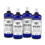 Acqua alle Rose, Tonico Viso con Acqua Distillata Alle Rose - 4 Confezioni da 300 ml