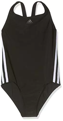 Adidas Costume da bagno, 11/12 anni, bianco/nero