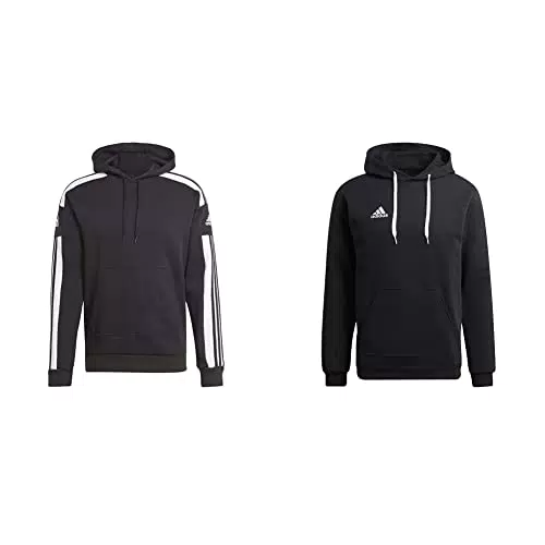 adidas SQ21 SW Hood, Felpa con Cappuccio Uomo, Black