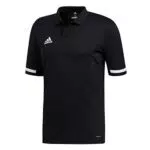 adidas Team 19, Polo Uomo, Black/White, M