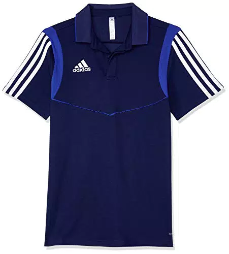adidas Tiro 19, Polo Unisex Bambini, Dark Blue/Bold Blue