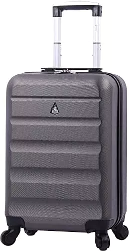 AeroLite™ 55x35x25cm Valigia Bagaglio a Mano Duro Bagaglio a Mano Cabina 4 Ruote