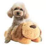 Alacritua - Peluche riscaldante per cani, con battito cardiaco