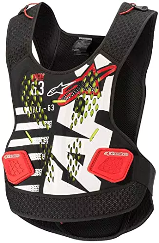 Alpinestars Sequence Pettorine moto cross Bianco/Rosso