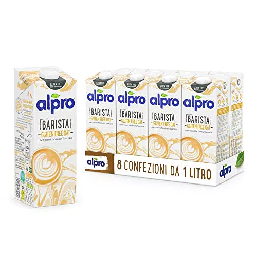 ALPRO BARISTA PROFESSIONAL, Bevanda all'AVENA, per deliziose creazioni da bar 100% vegetali