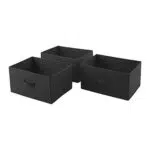 Amazon Basics - 4 Cassetti di ricambio, in tessuto, per cassettiera