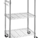 Amazon Basics - Carrello da cucina per microonde
