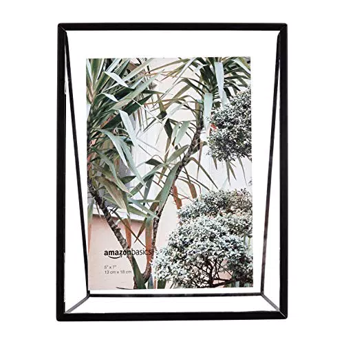 Amazon Basics - Cornice effetto galleggiante a cuneo per foto - 13 x 18 cm